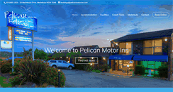 Desktop Screenshot of pelicanmotorinn.com.au